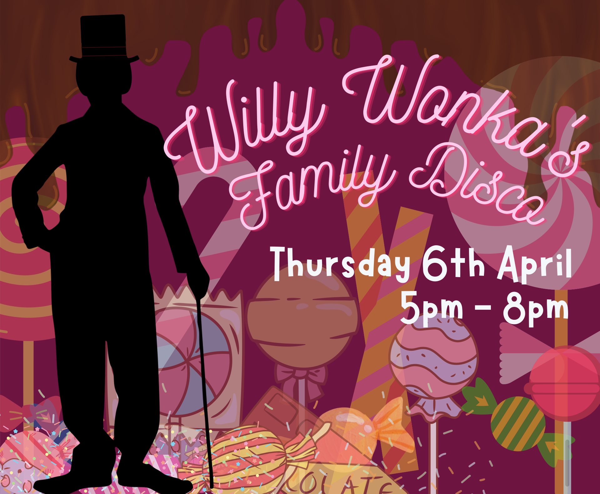Willy Wonka party at Bredbury Hall Hotel Stockport